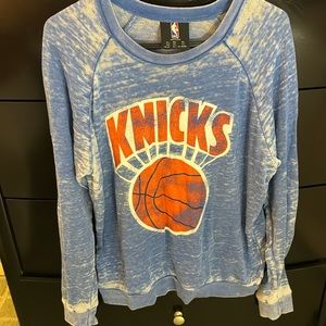 Vintage NY Knicks Basketball Thin Sweatshirt